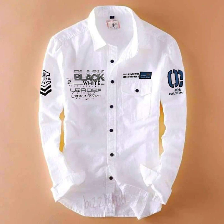 New Stylish & Smart Looking Trendy Cotton Oxford Long Sleeve Casual Shirt For Men By SALMA XPORT (LX)